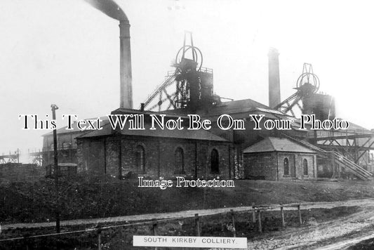 YO 7195 - South Kirkby Colliery, Wakefield, Yorkshire c1913