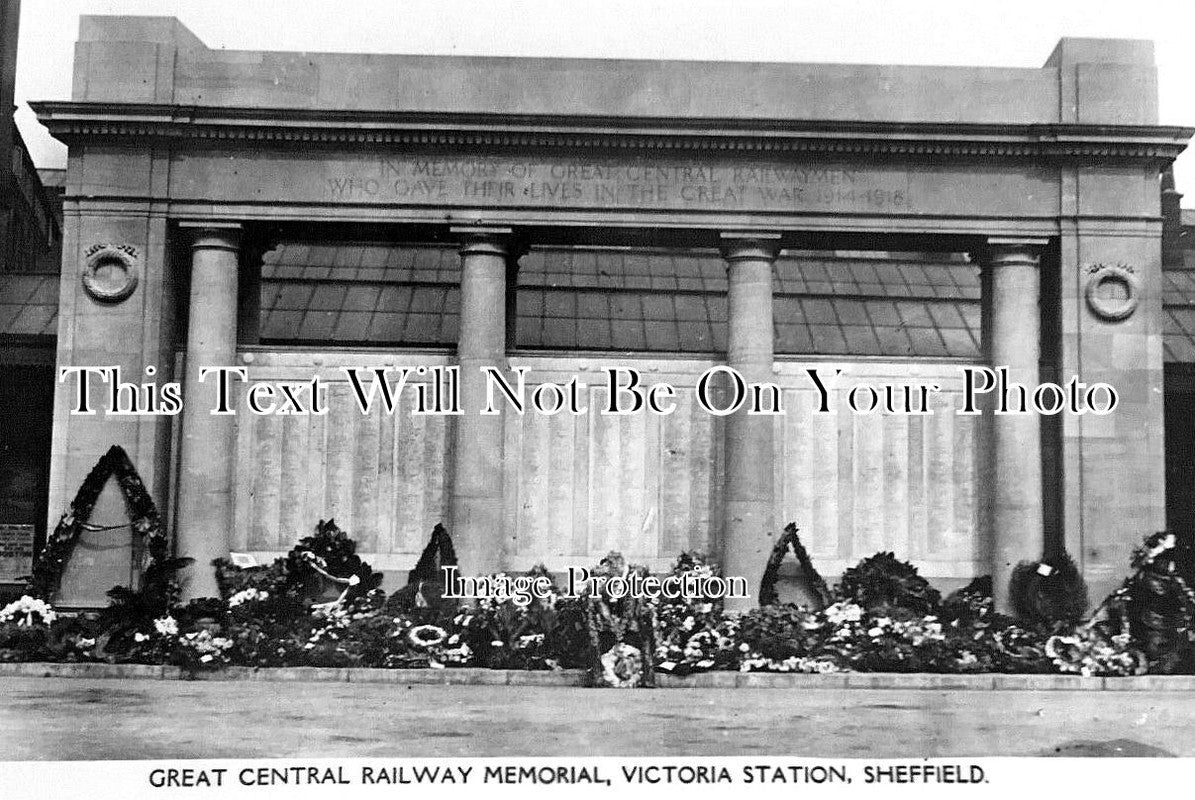 YO 7206 - Great Central Railway Memorial, Victoria Station, Sheffield