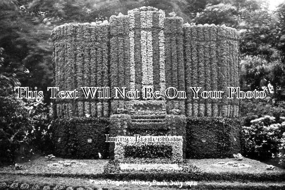 YO 7207 - Floral Organ, Wibsey Park, Bradford, Yorkshire 1928