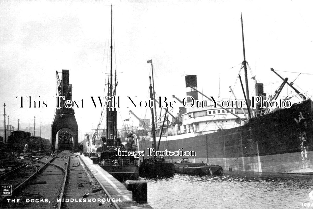 YO 7228 - The Docks, Middlesbrough, Yorkshire