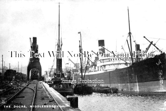 YO 7228 - The Docks, Middlesbrough, Yorkshire