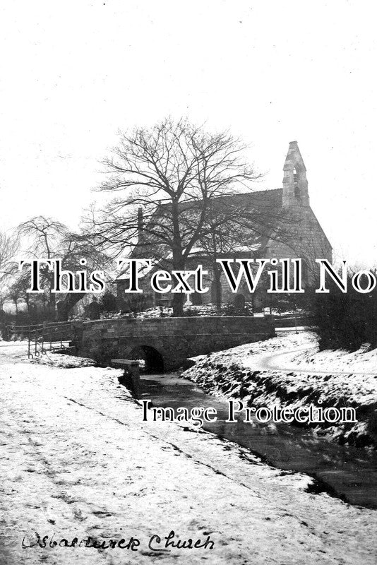 YO 7240 - Osbaldwick Church, Yorkshire c1908