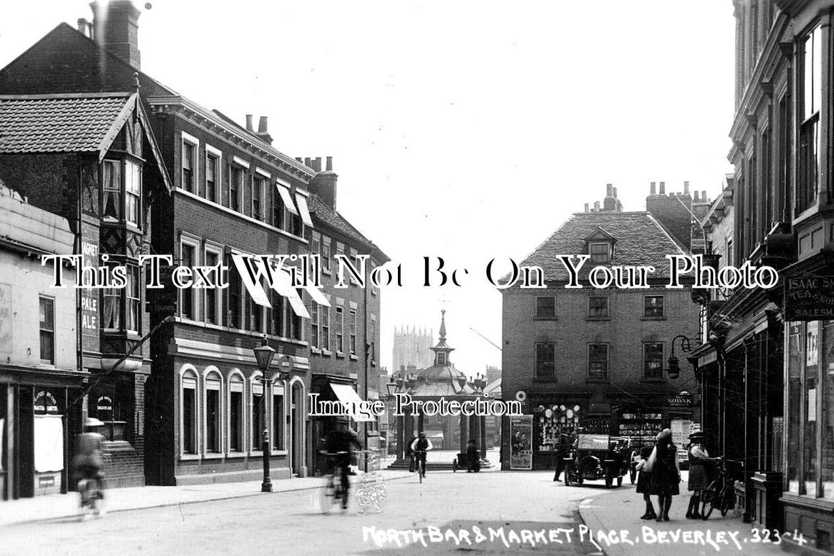 YO 7262 - North Bar & Market Place, Beverley, Yorkshire