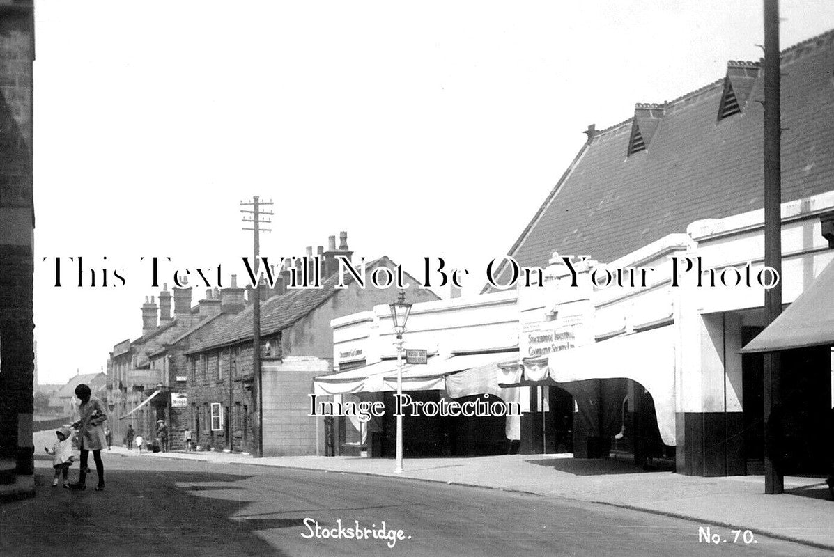 YO 7274 - Stocksbridge, Sheffield, Yorkshire c1936