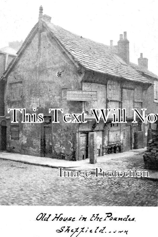 YO 7276 - Old House In The Poundles, Sheffield, Yorkshire