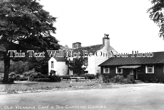 YO 7278 - Old Vicarage Tea Gardens, Gisburn, Yorkshire