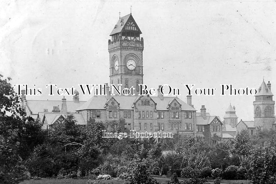 YO 729 - Clock Tower Of The Lunatic Asylum, Menston, Yorkshire c1905