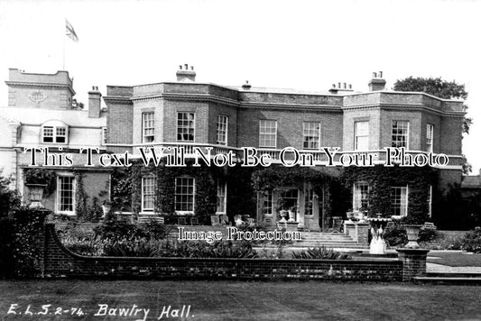YO 7310 - Bawtry Hall Near Doncaster, Yorkshire