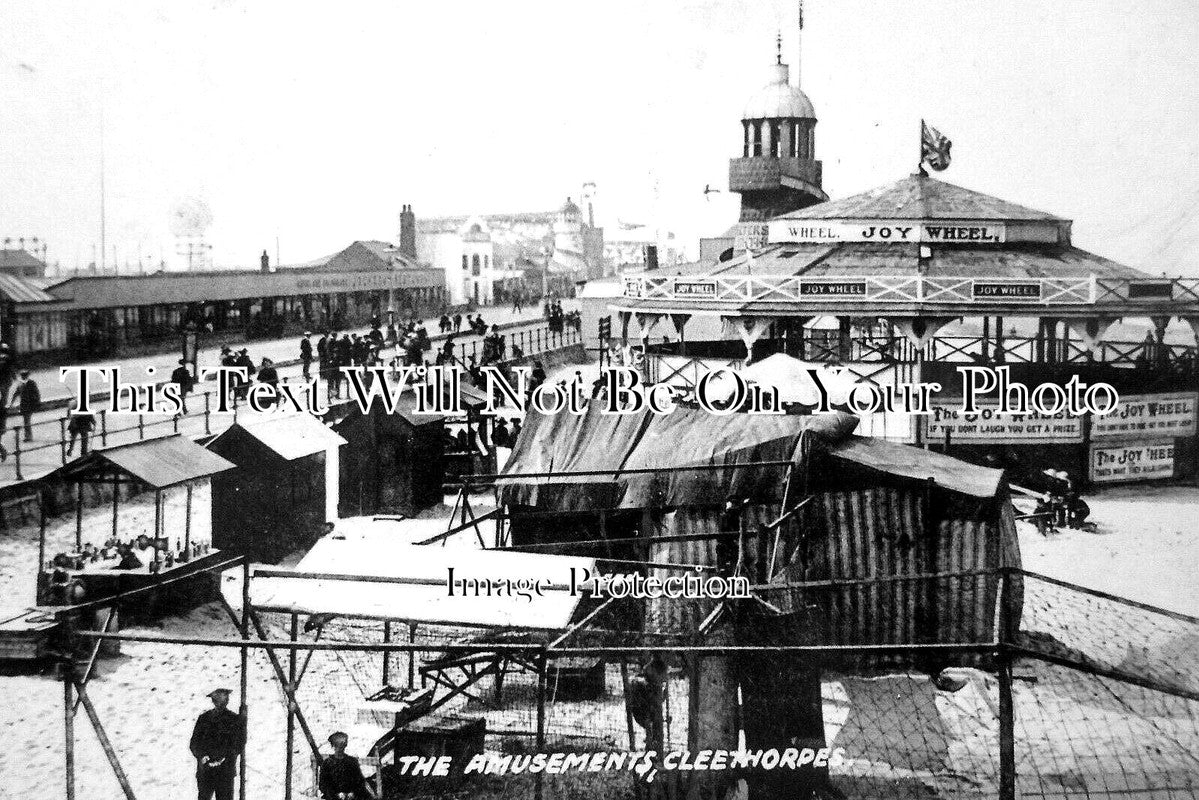 YO 7311 - The Amusements, Cleethorpes, Yorkshire c1924