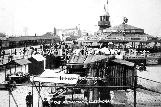 YO 7311 - The Amusements, Cleethorpes, Yorkshire c1924