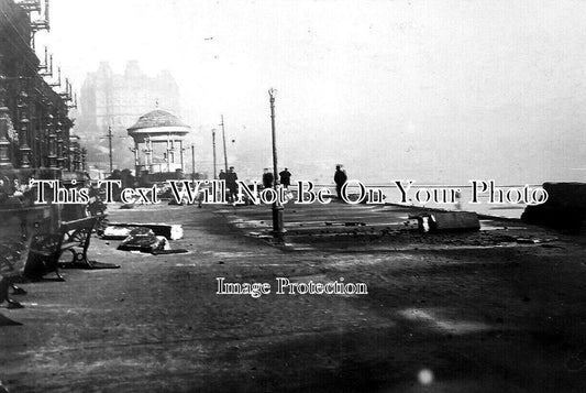 YO 7313 - Scarborough Spa Storm Damage, Yorkshire c1908