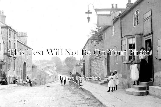 YO 7331 - Rose & Crown Inn Pub, Aberford, Leeds, Yorkshire c1905