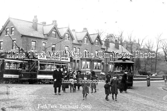 YO 7338 - Firth Park Tram Car Terminus, Sheffield, Yorkshire