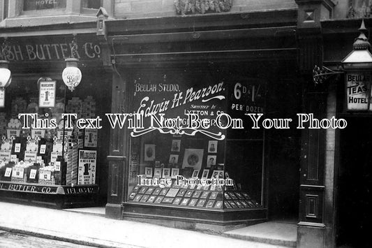 YO 737 - Shopfront, Beulah Street, Harrogate, Yorkshire c1910