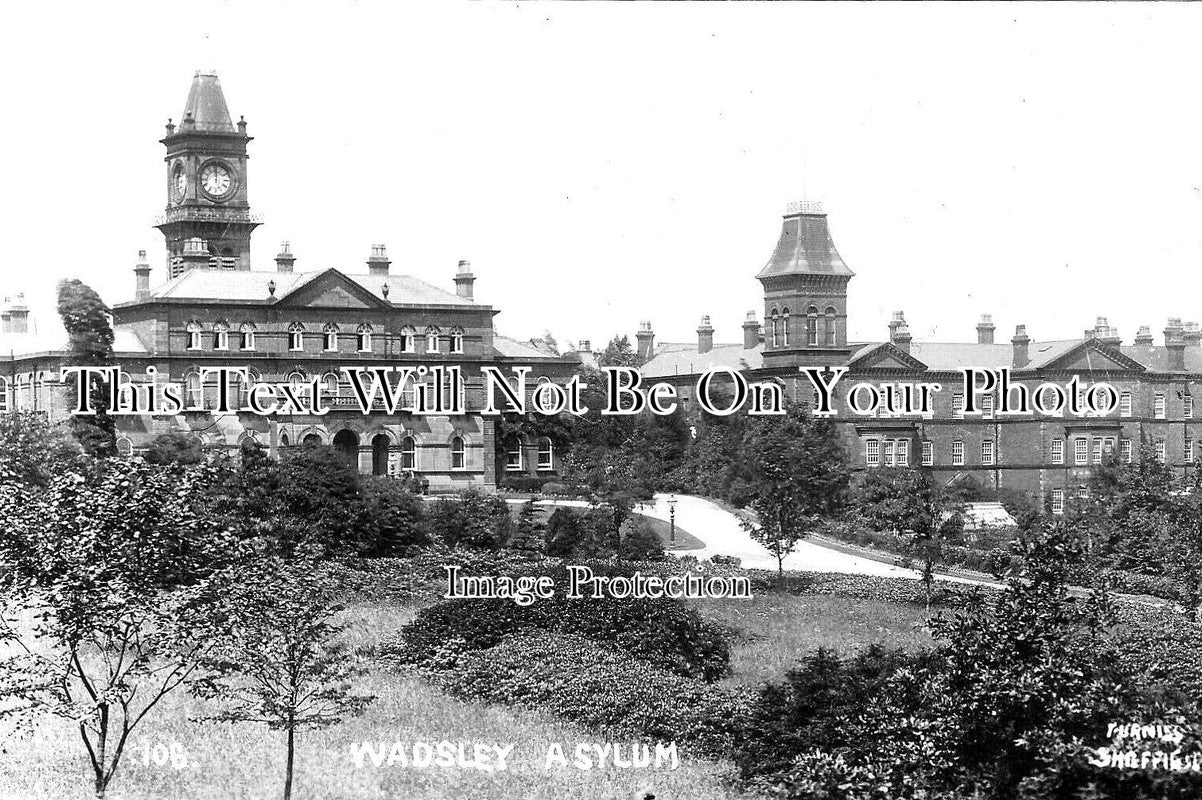 YO 7380 - Wadsley Asylum, Sheffield, Yorkshire c1915