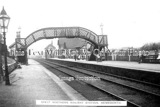 YO 7386 - Hemsworth Railway Station, Yorkshire