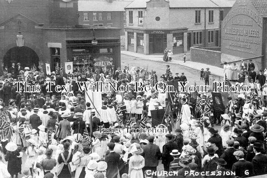 YO 7398 - Church Procession, South Elmsall, Yorkshire