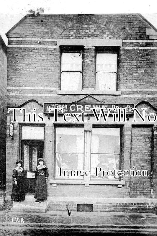 YO 7412 - Crewes Draper Shop, Main Street, Methley, Yorkshire c1909