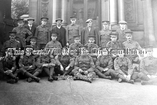 YO 7424 - WW1 Army Military Recruits At York, Yorkshire