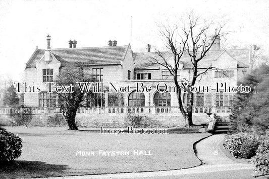 YO 7425 - Monk Fryston Hall, Yorkshire
