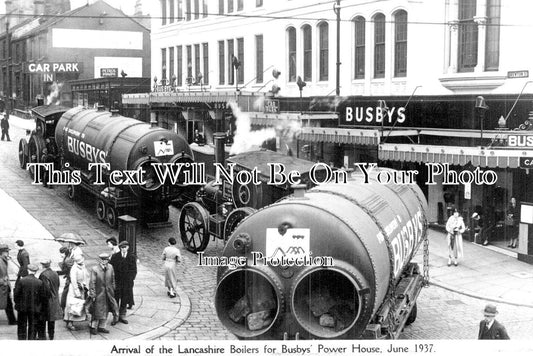 YO 7437 - Lancashire Boilers For Busbys Power House, Bradford, Yorkshire
