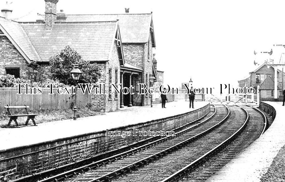 YO 7438 - Boosbeck Railway Station, Yorkshire c1915