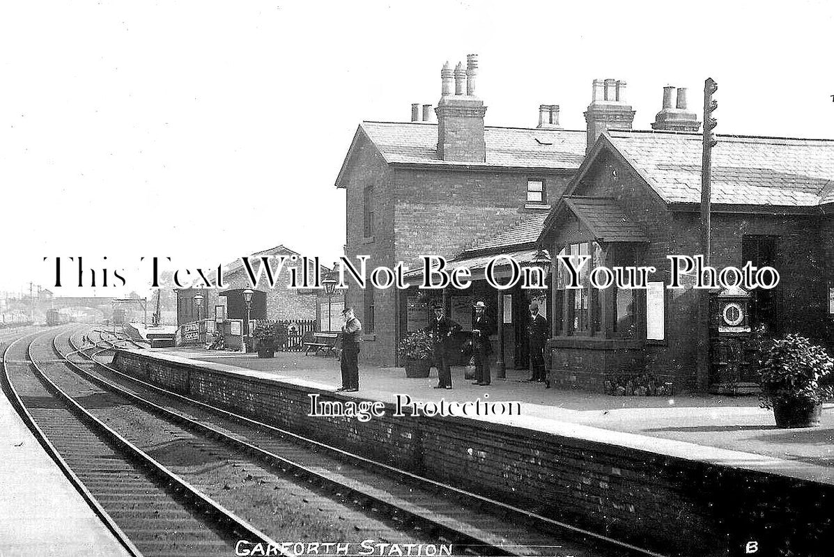 YO 7448 - Garforth Railway Station, Yorkshire