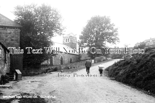 YO 7503 - Church & Vicarage, Glaisdale, Yorkshire