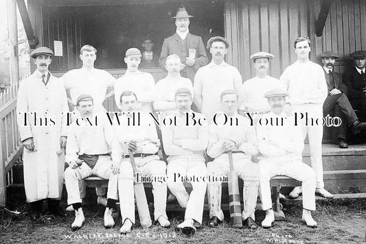 YO 7515 - Walkley Police Cricket Club Team, Sheffield, Yorkshire 1913