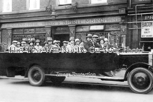 YO 7531 - White Lion Hotel Charabanc, Sheffield, Yorkshire