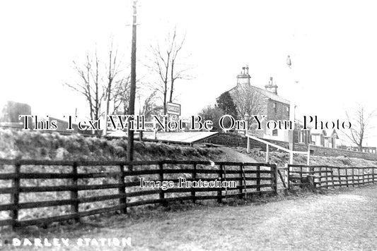 YO 7548 - Darley Railway Station, Yorkshire c1908
