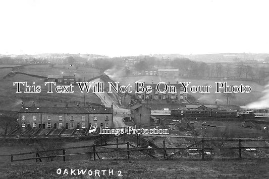 YO 7565 - Oakworth & Railway Station, Yorkshire c1914