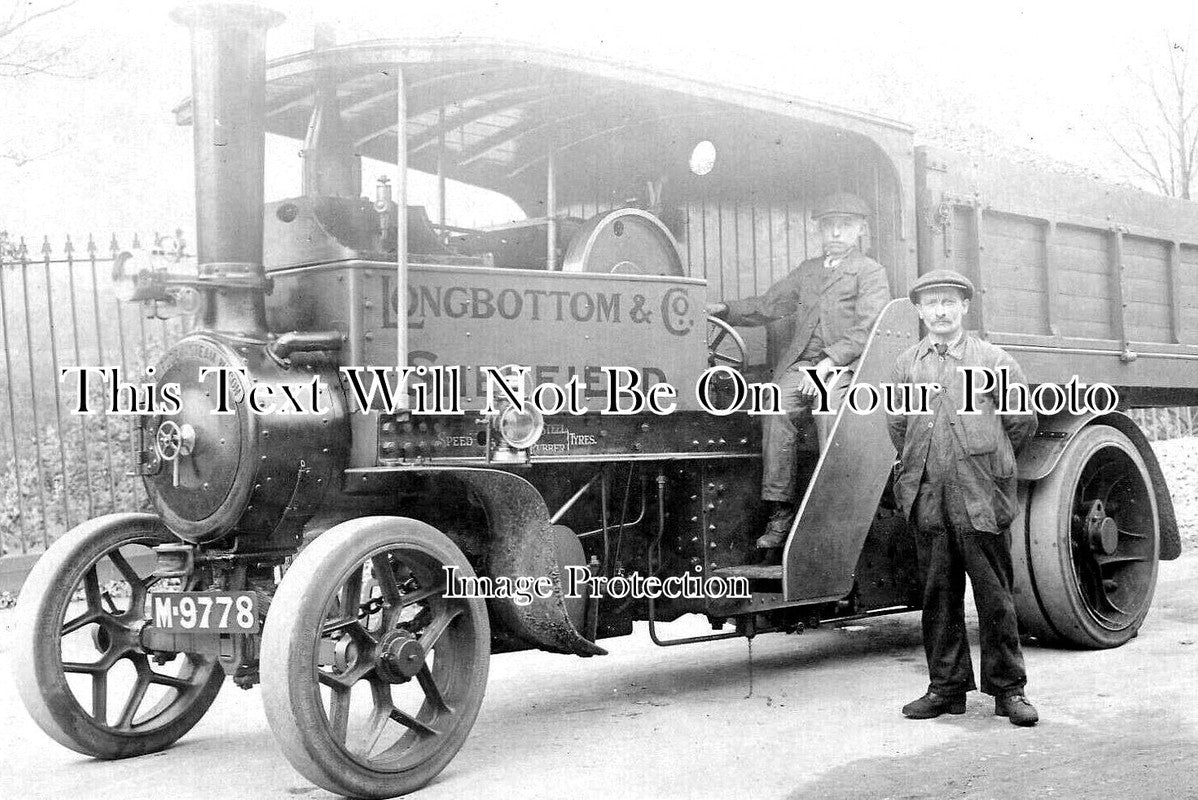 YO 7569 - Longbottom & CO Steam Lorry, Sheffield, Yorkshire