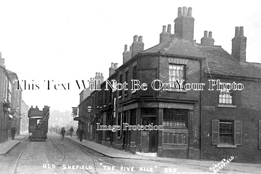YO 7595 - The Five Ales Pub, Gilpin Street, Sheffield, Yorkshire