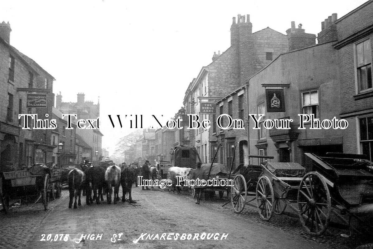 YO 7610 - High Street, Knaresborough, Yorkshire