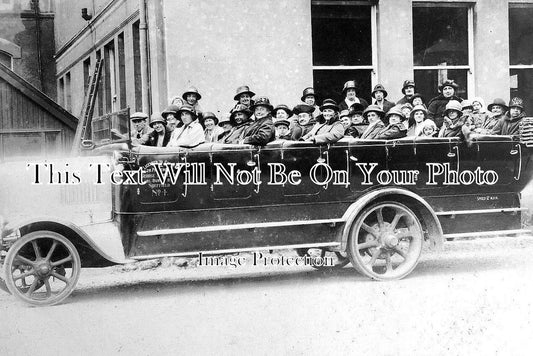 YO 7618 - George Nicholsons Charabanc, Burns Road, Sheffield, Yorkshire