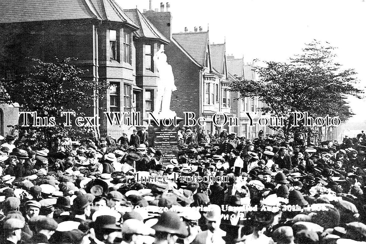 YO 7619 - Hull Disaster Memorial Unveiling, Russian Outrage, Yorkshire 1906