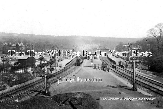 YO 7622 - Dore & Totley Railway Station, Sheffield, Yorkshire