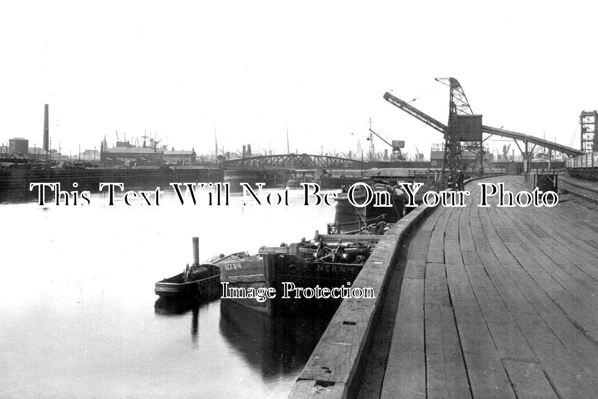 YO 7651 - The Docks From Dock Point, Middlesbrough, Yorkshire