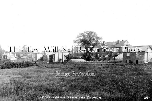 YO 7658 - Collingham From The Church, Yorkshire