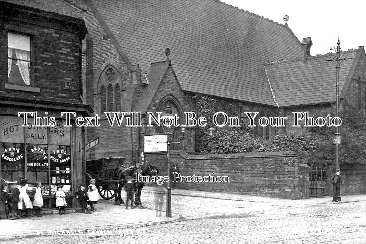 YO 7707 - St Michaels Church, City Road, Sheffield, Yorkshire