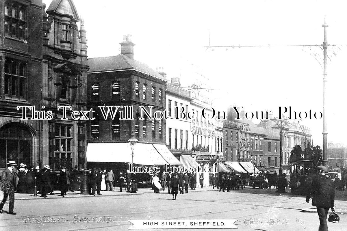 YO 7741 - High Street, Sheffield, Yorkshire