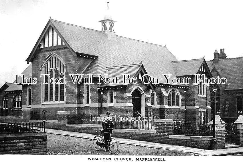 YO 7749 - Mapplewell Wesleyan Church, Yorkshire c1914