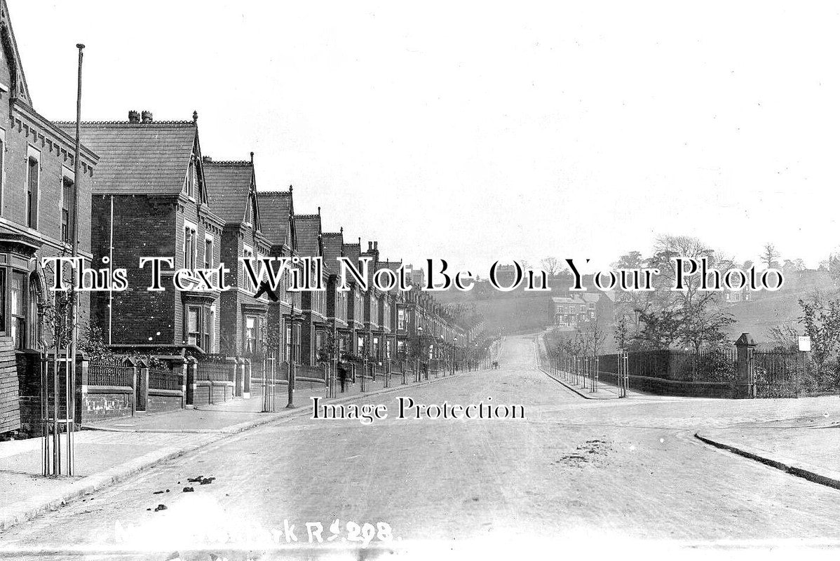 YO 7767 - Meersbrook Park Road, Sheffield, Yorkshire c1906