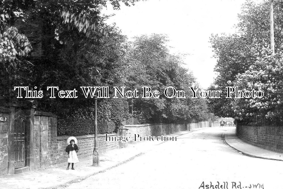 YO 7770 - Ashdell Road, Sheffield, Yorkshire c1906