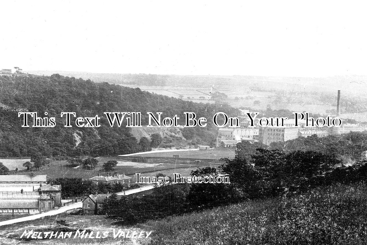 YO 7796 - Meltham Mills Valley, Yorkshire