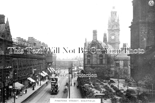 YO 7798 - Pinstone Street, Sheffield, Yorkshire