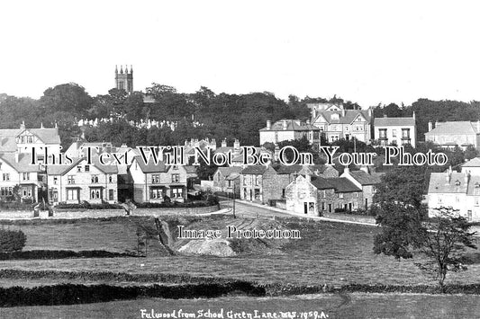 YO 7814 - Fulwood From School Green Lane, Sheffield, Yorkshire