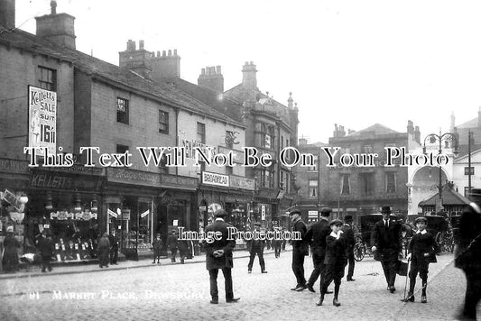 YO 7836 - Market Place, Dewsbury, Yorkshire