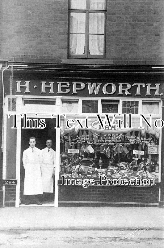 YO 7857 - Hepworth Butchers Shop, Langsett Road, Sheffield, Yorkshire
